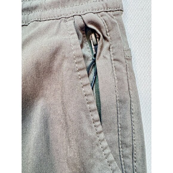 Projek Raw Mens Bungee Cargo Jogger Pants Medium Olive Gray Casual Stretch - Picture 9 of 13